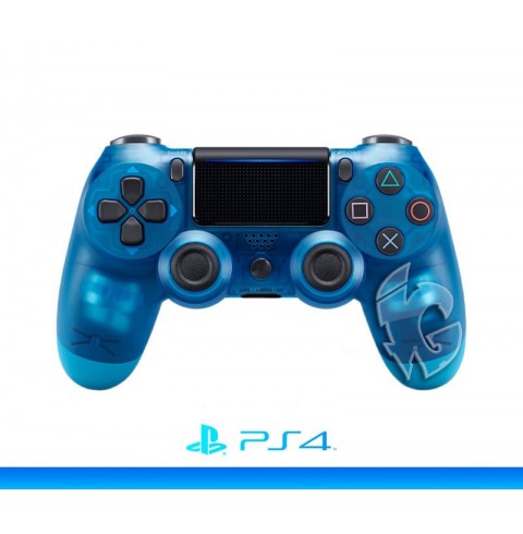Беспроводной контроллер для Sony PS4 v2 (Transparent Blue)